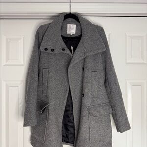 Zara Gray Pea Coat